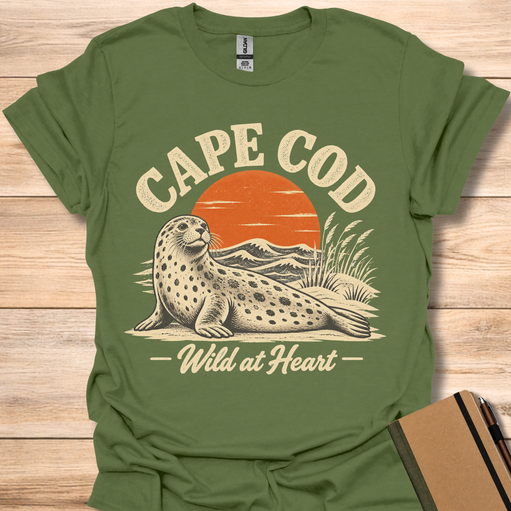 Cape Cod Wild At Heart - Military Green