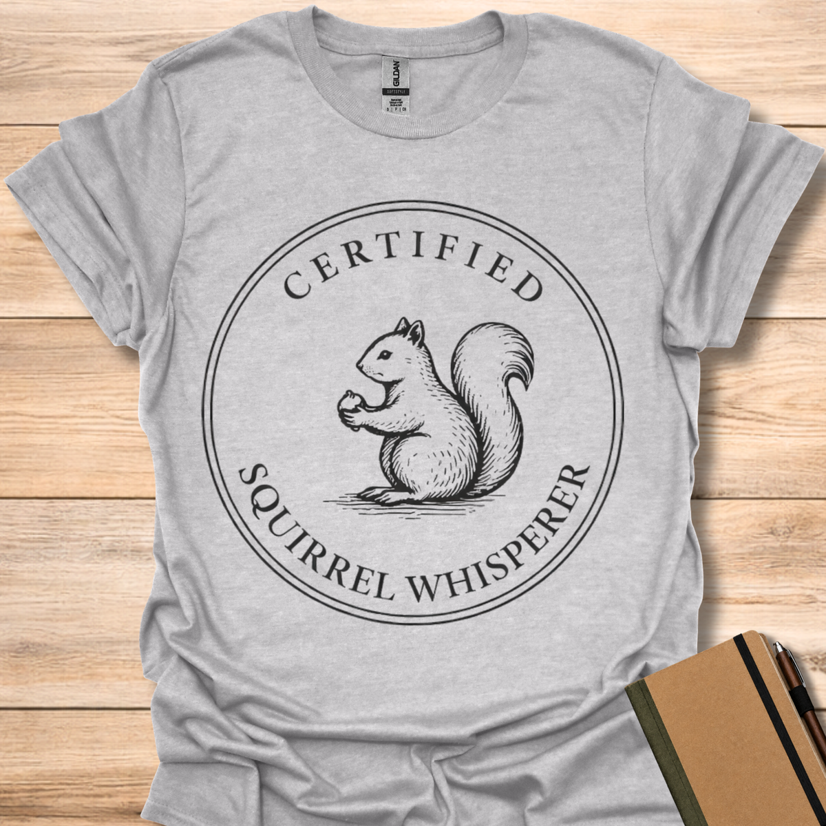Certified Squirrel Whisperer - Sport Grey