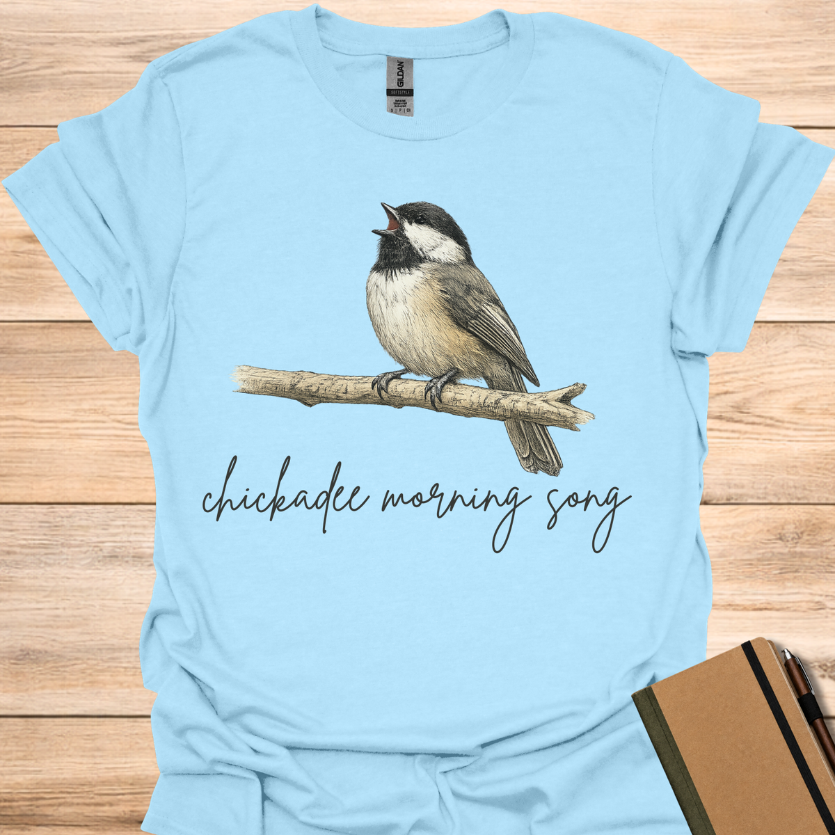 Chickadee Morning Song - Light Blue