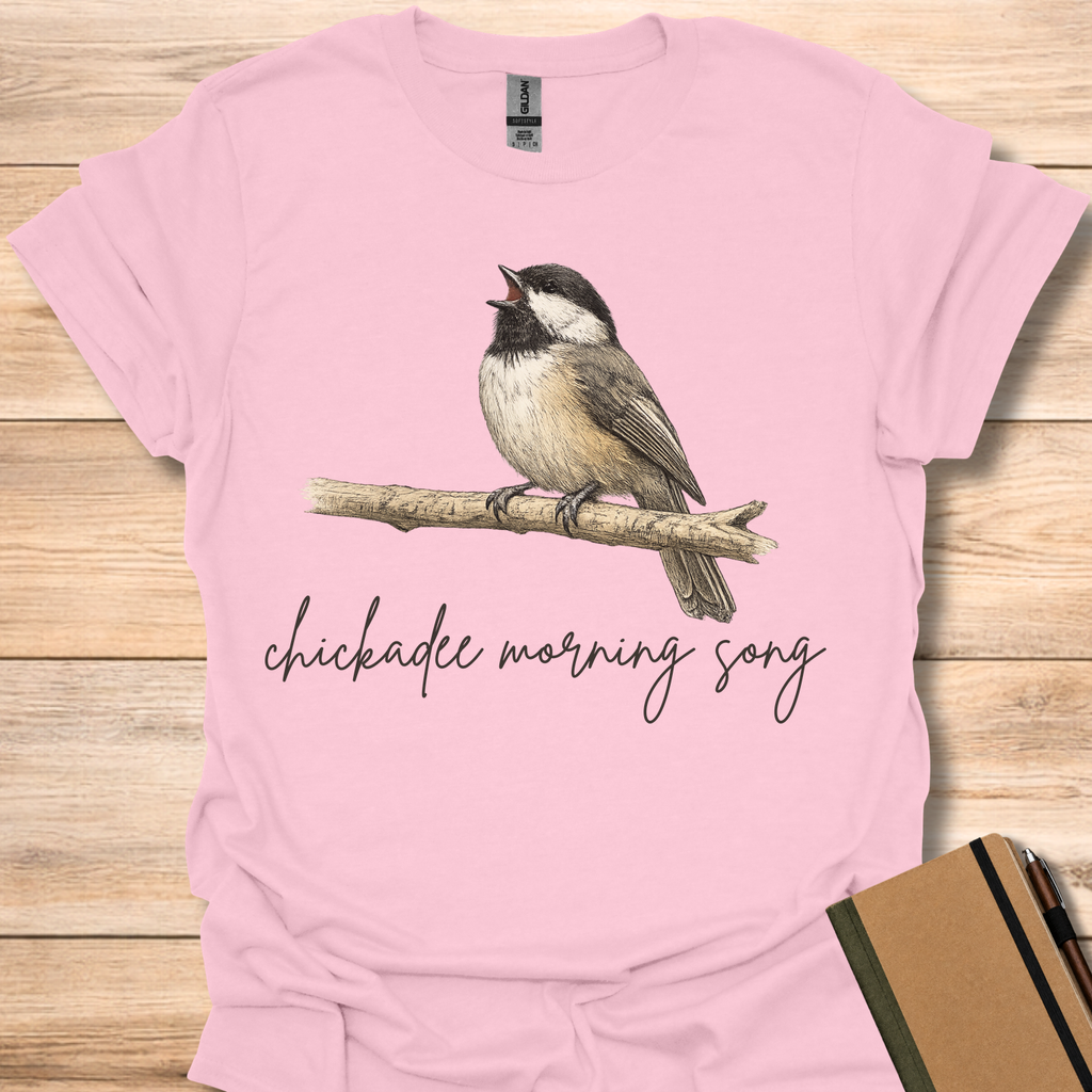 Chickadee Morning Song - Light Pink
