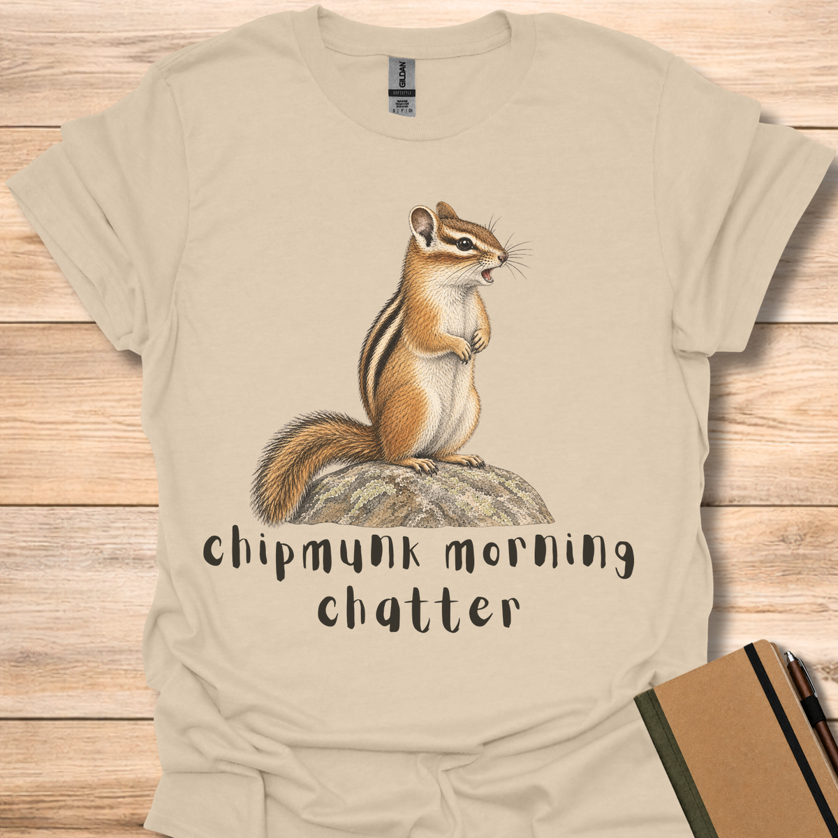 Chipmunk Morning Chatter - Sand