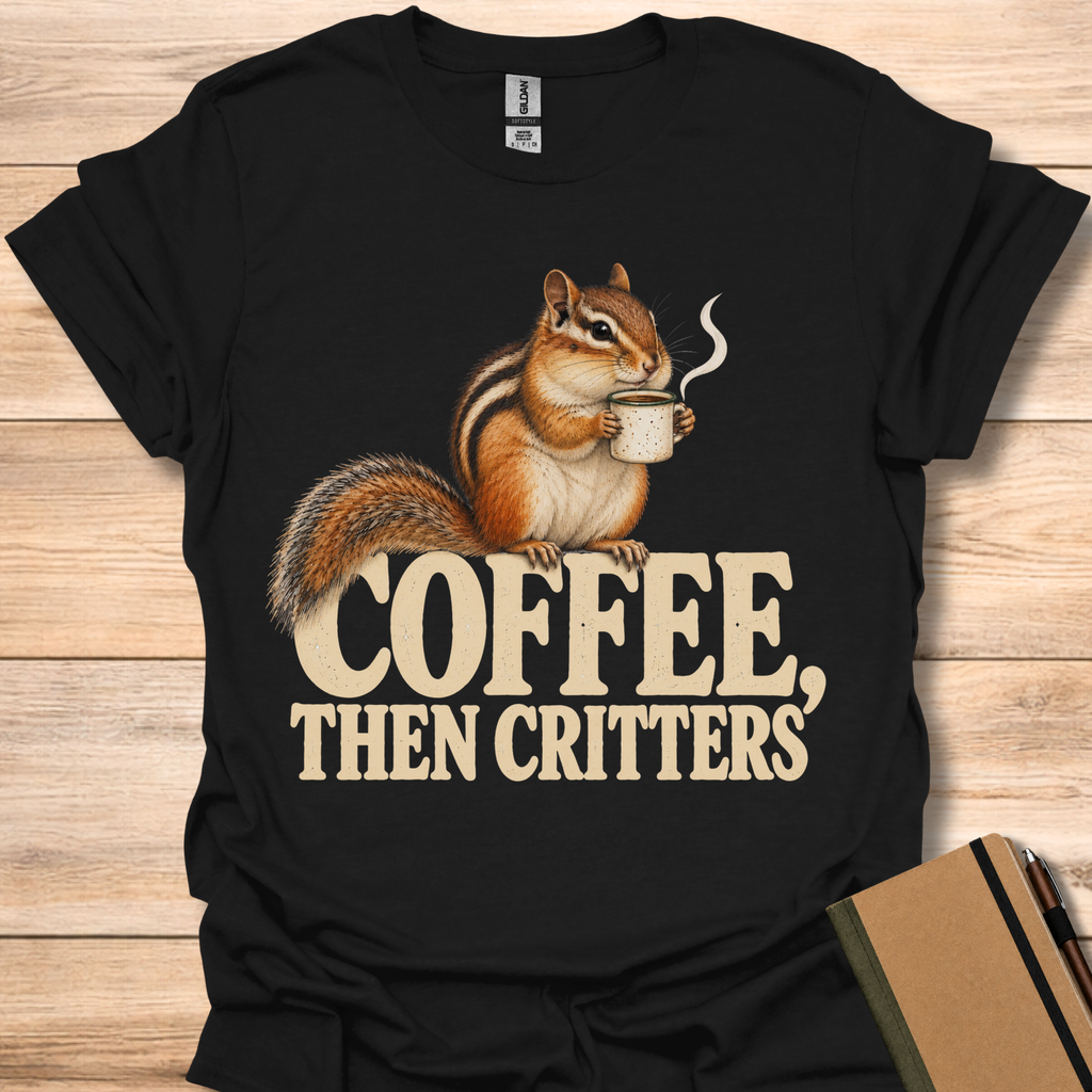 Coffee, Then Critters - Black
