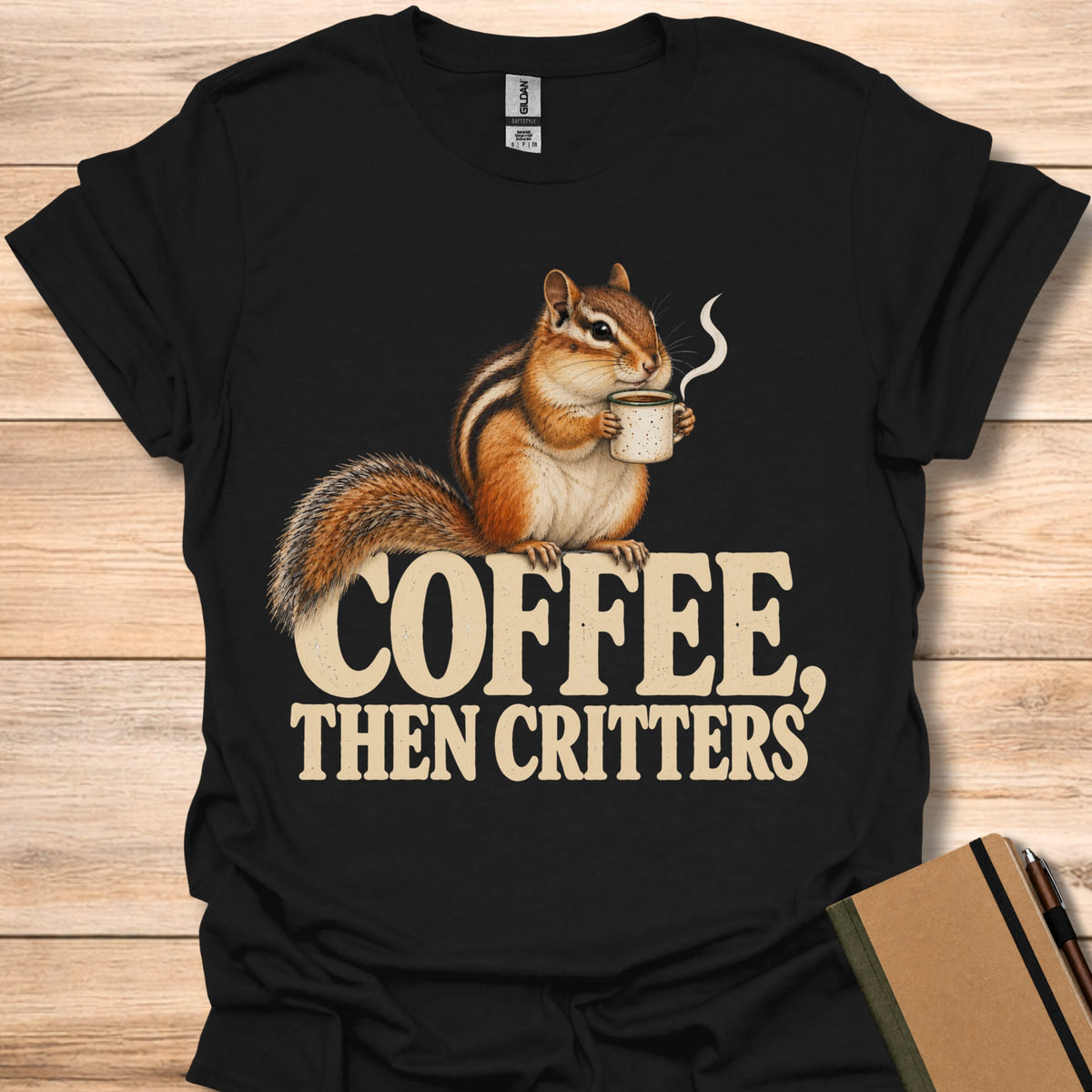 Coffee, Then Critters - Black