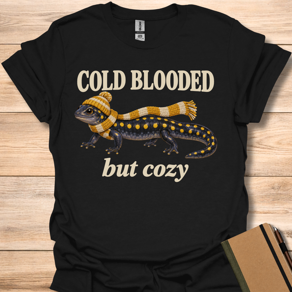 Cold Blooded But Cozy - Black