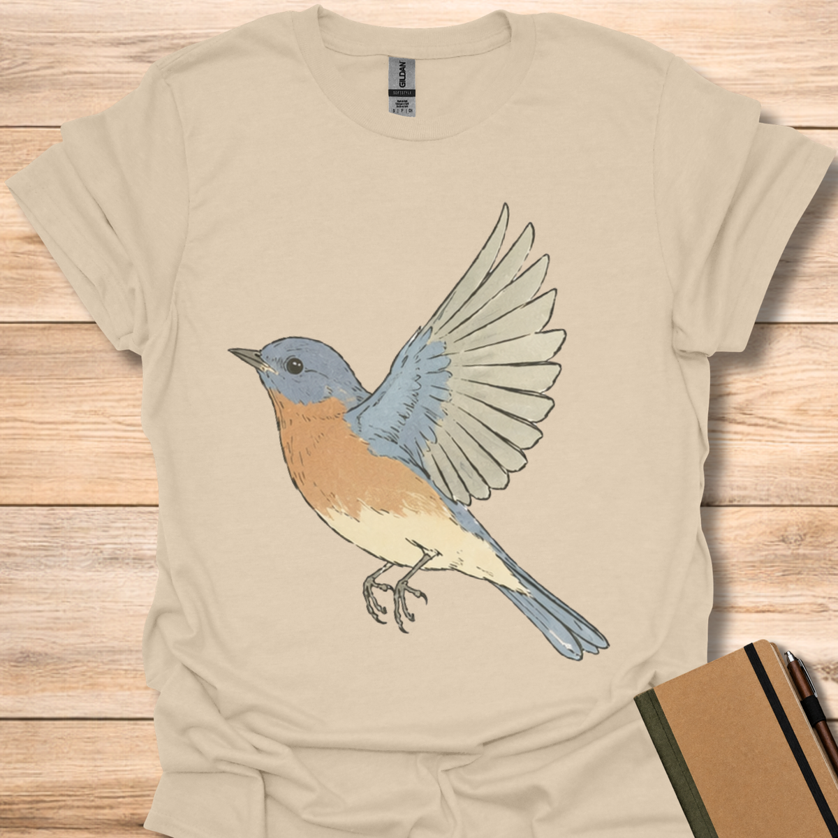 Eastern Bluebird - Sand