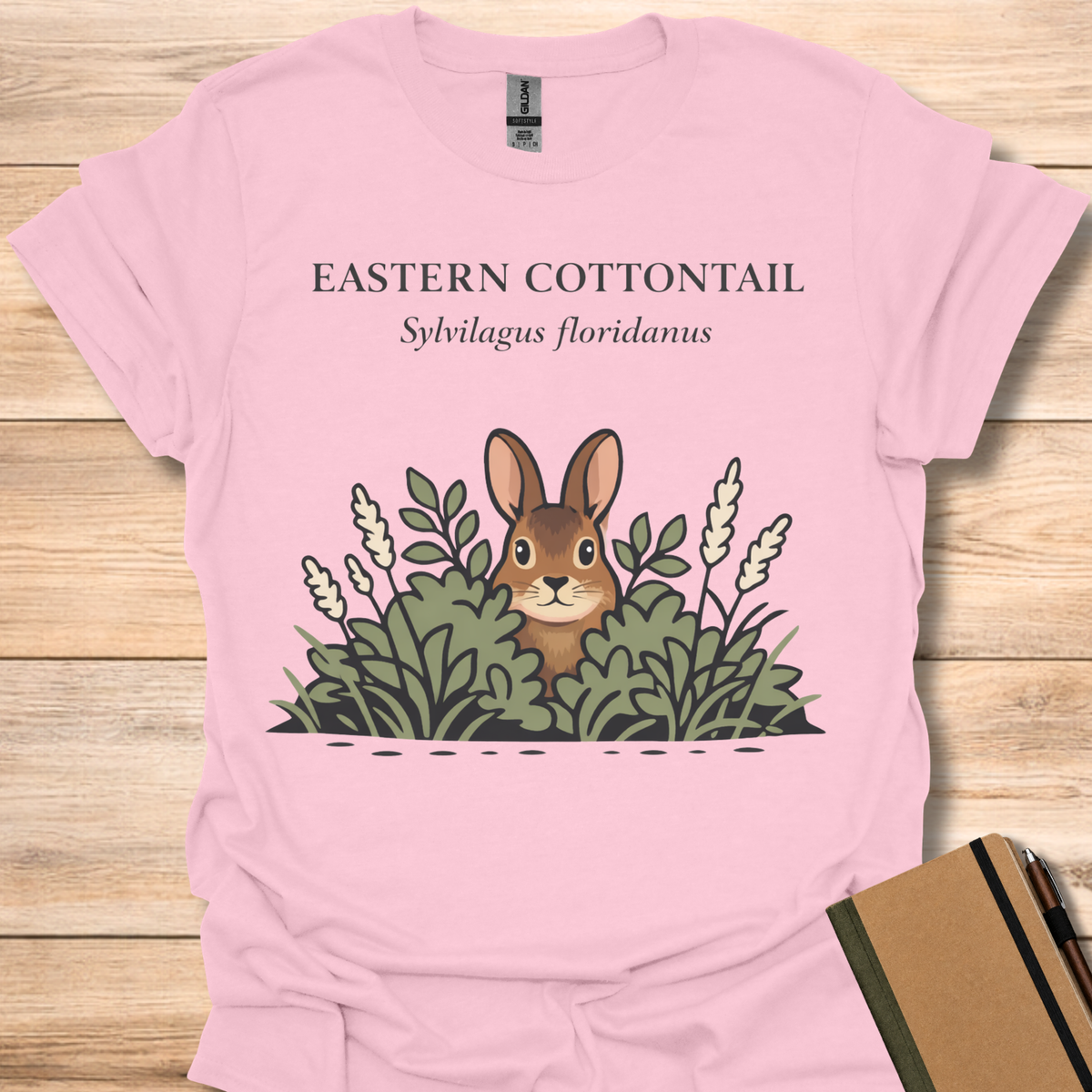 Eastern Cottontail - Light Pink