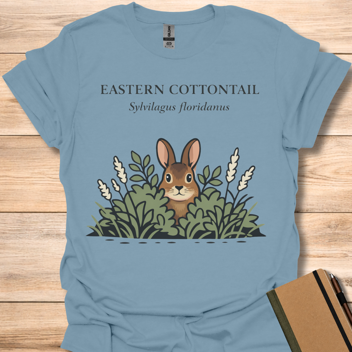 Eastern Cottontail - Stone Blue
