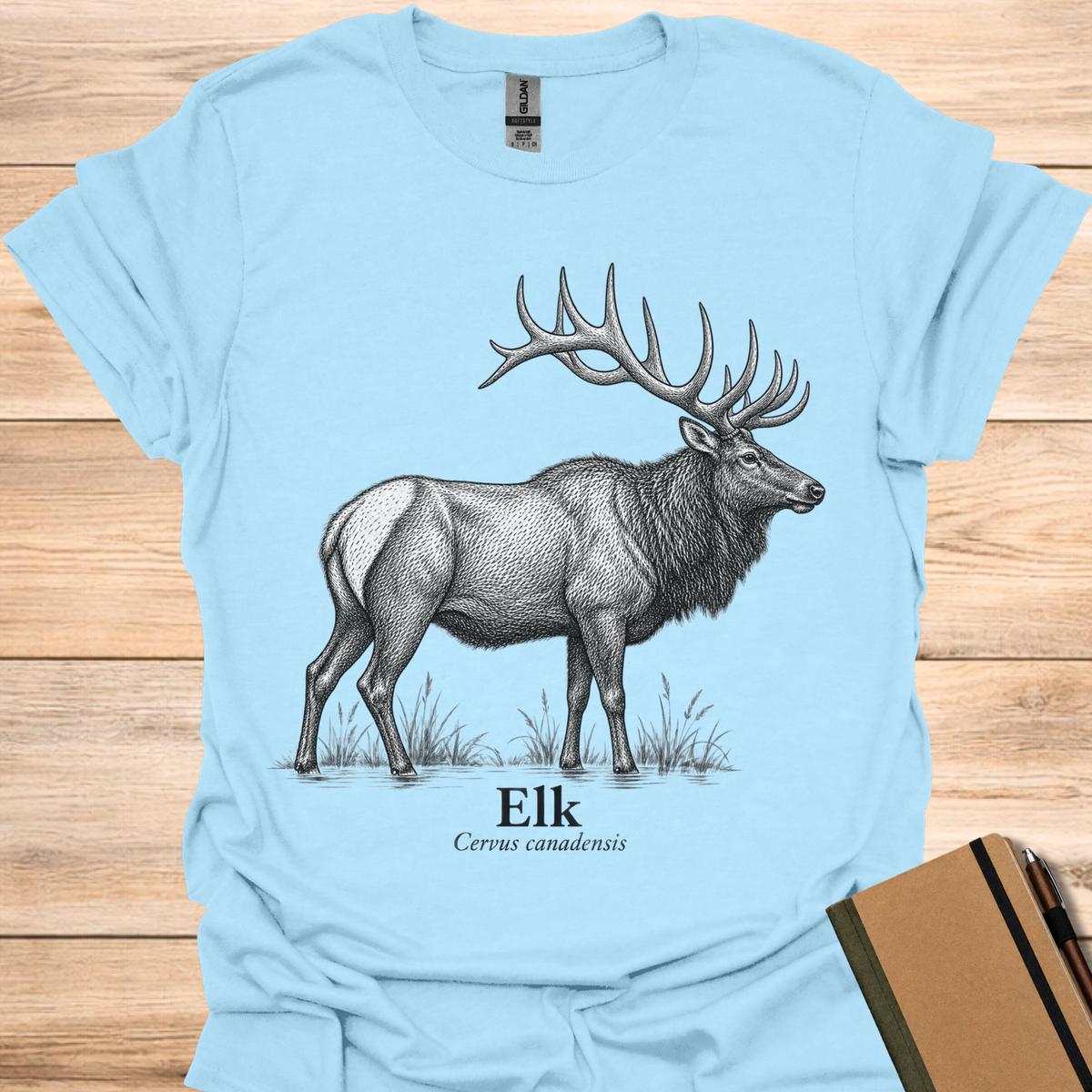 Elk - Light Blue