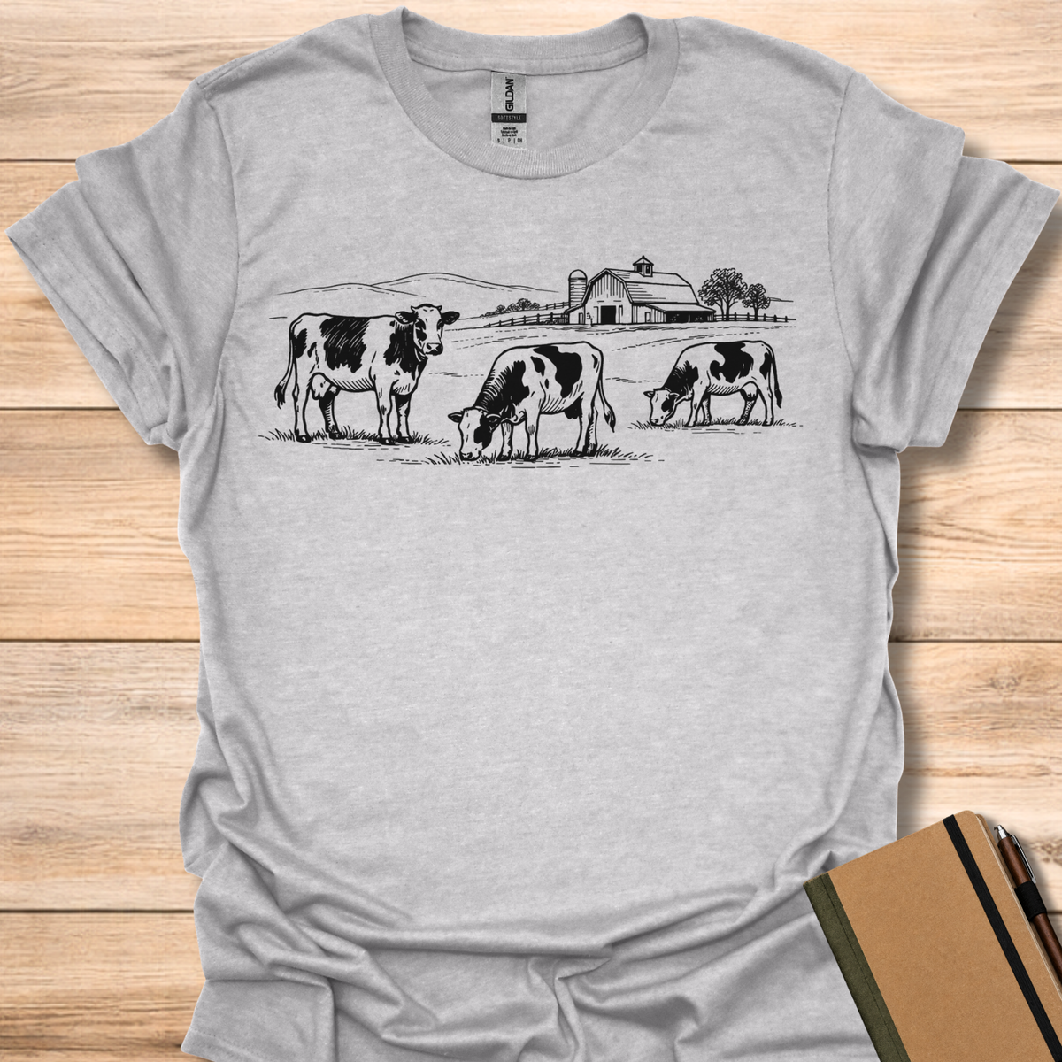 Farm Scene - Sport Grey