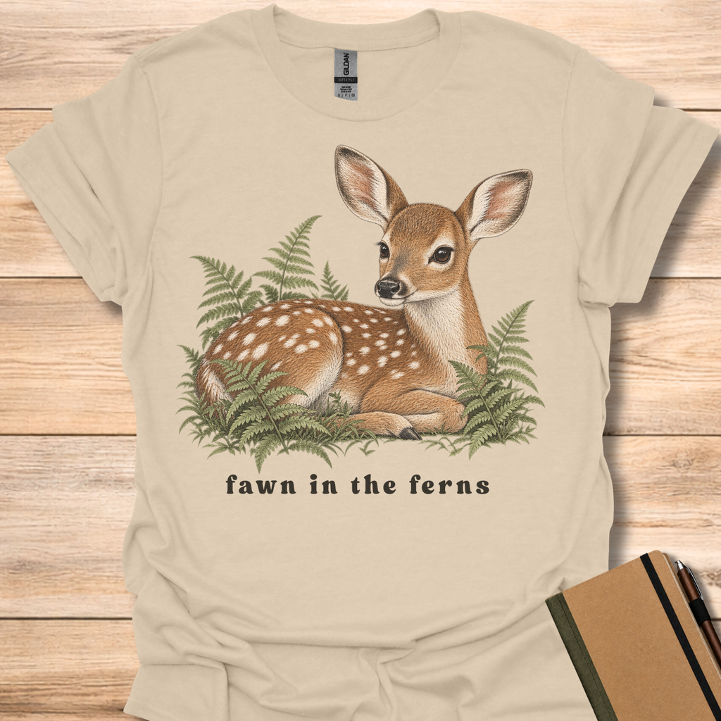 Fawn In The Ferns - Sand