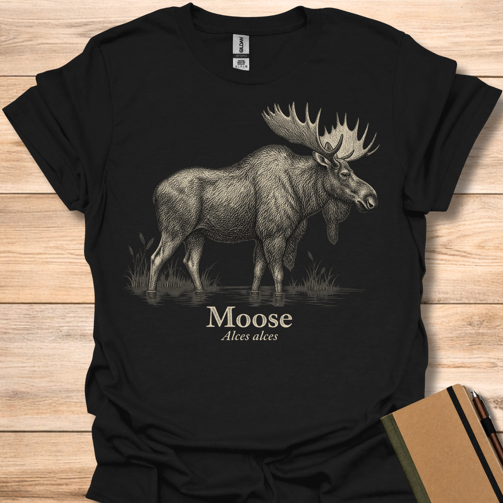 Field Guide Moose - Black