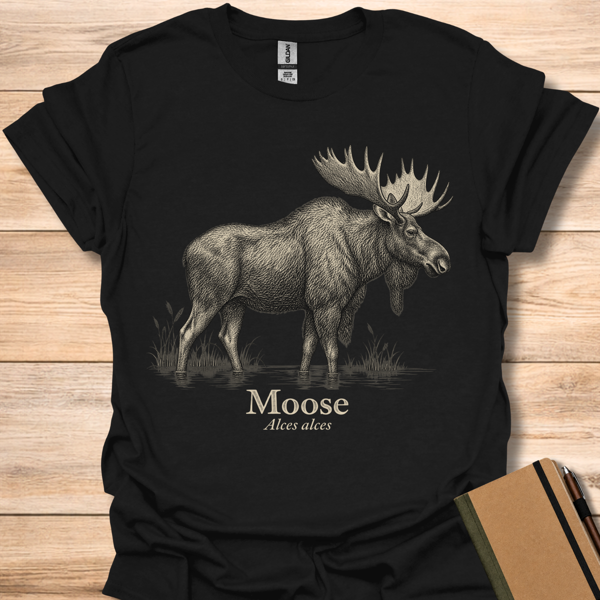 Field Guide Moose - Black
