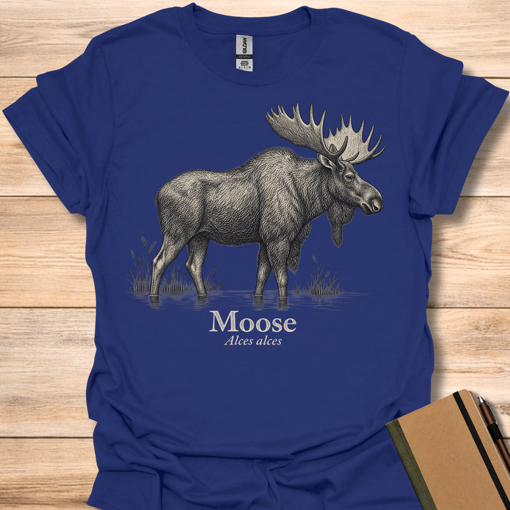 Field Guide Moose - Navy