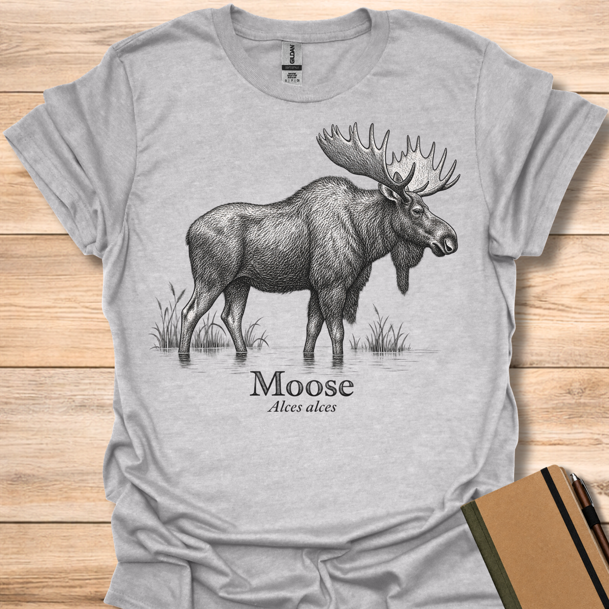 Field Guide Moose - Sport Grey