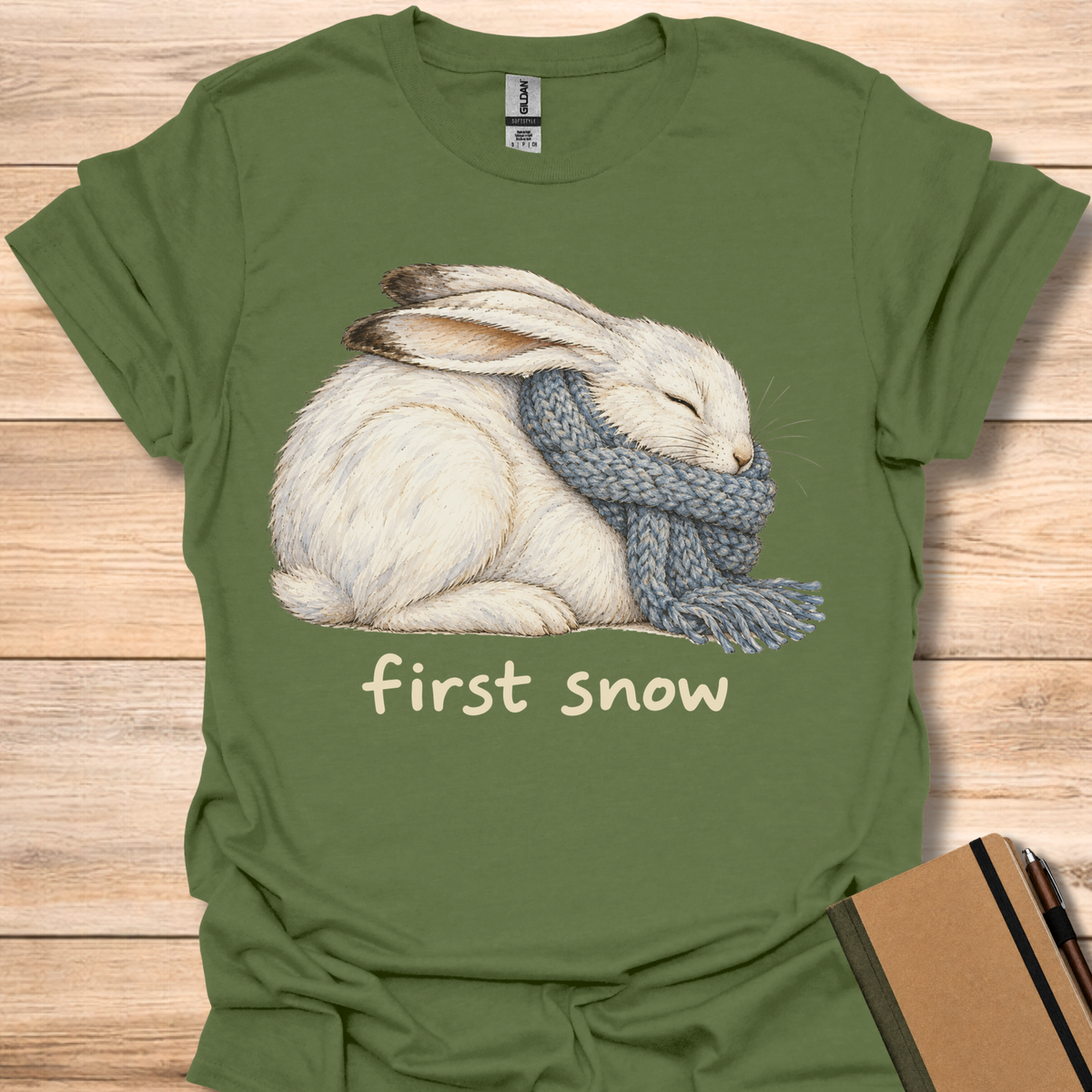 First Snow Hare - Military Green