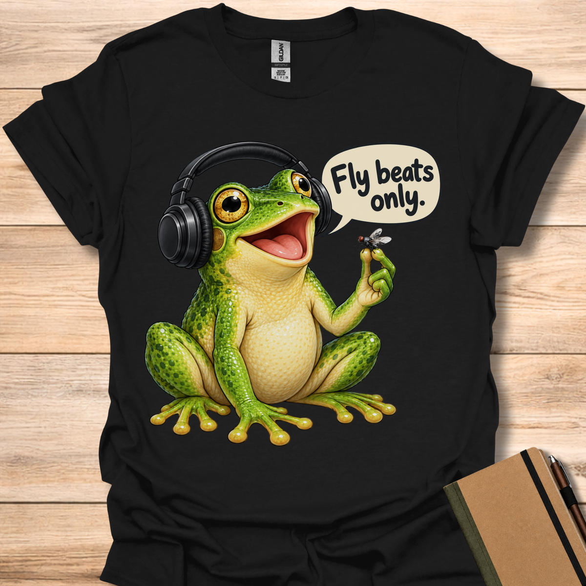 Fly Beats Only Frog - Black