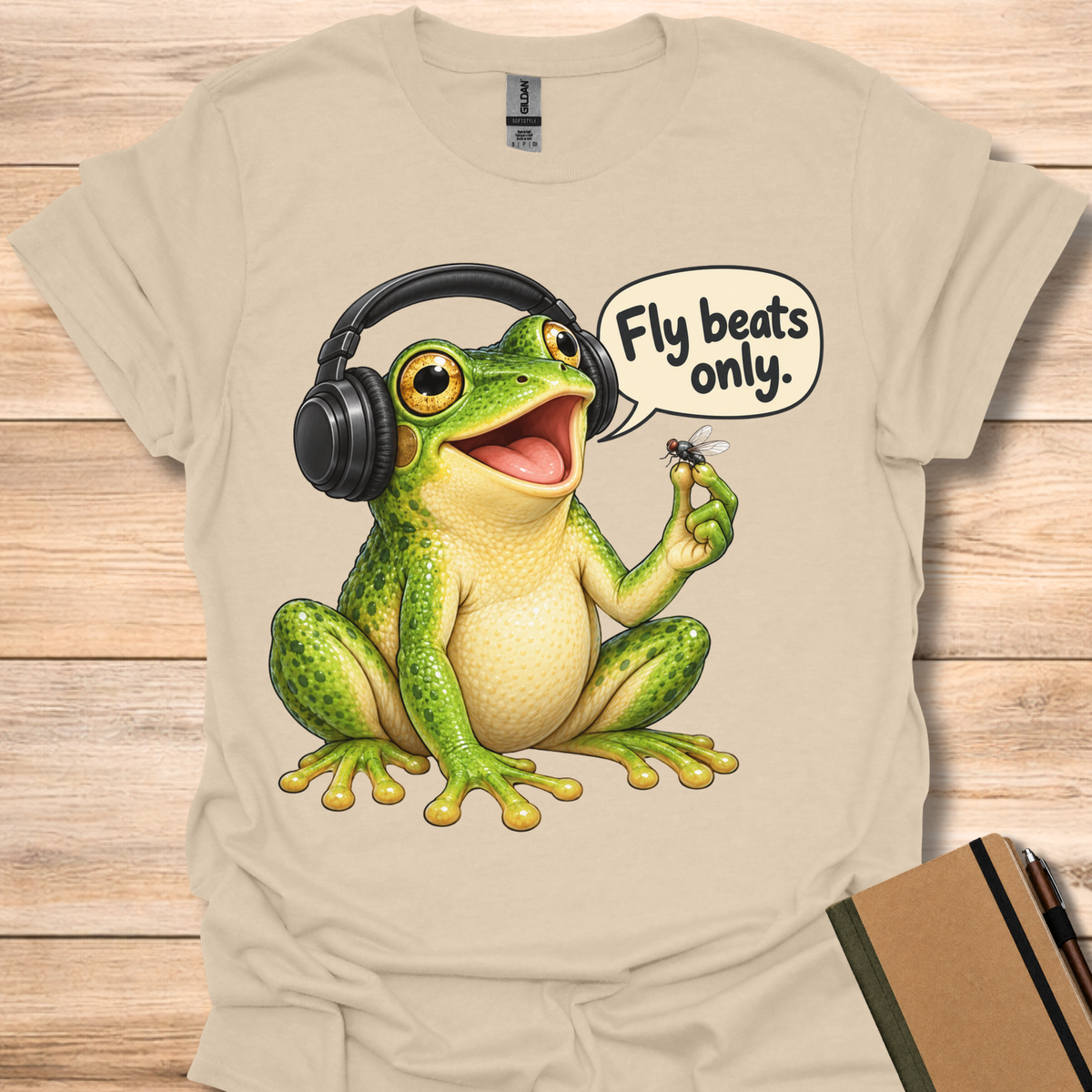 Fly Beats Only Frog - Sand