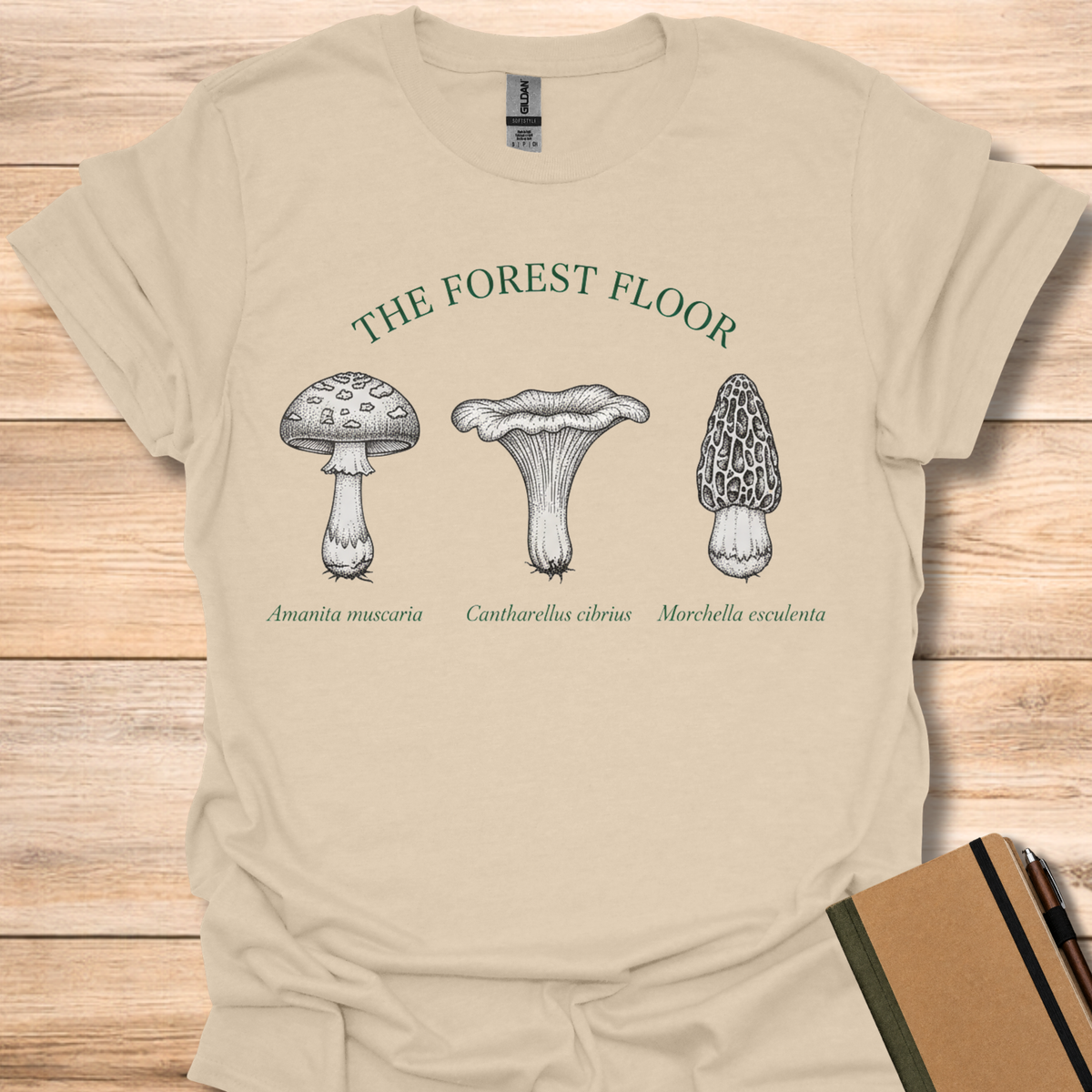 Forest Floor Mushrooms - Sand