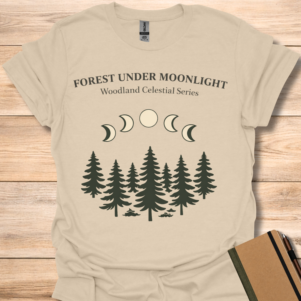 Forest Under Moonlight - Sand