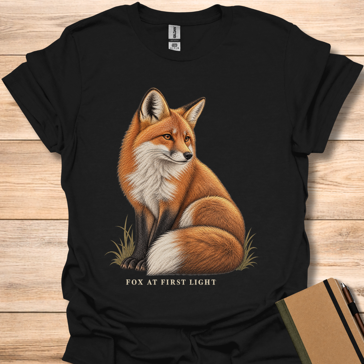 Fox At First Light - Black