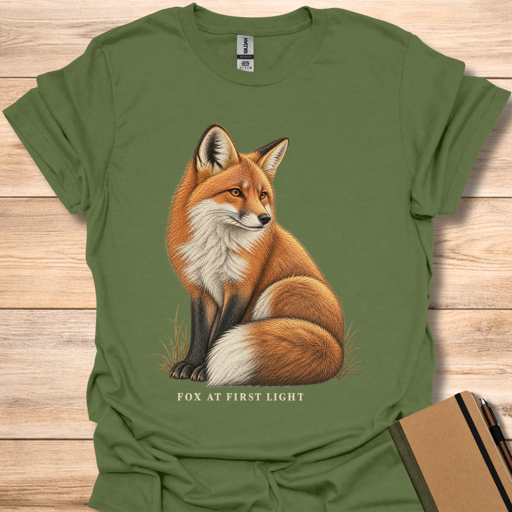 Fox At First Light - Military Green
