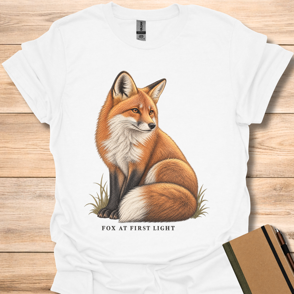 Fox At First Light - White