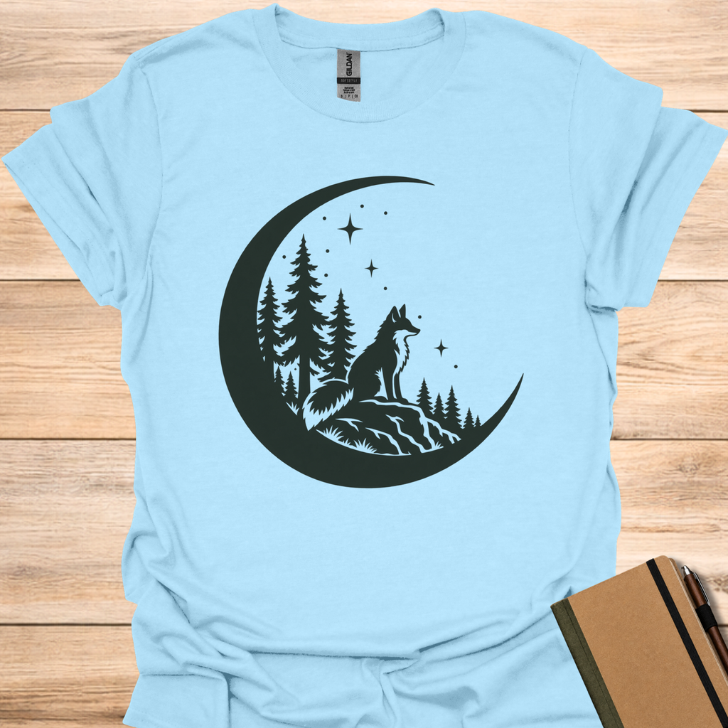 Fox Moon - Light Blue