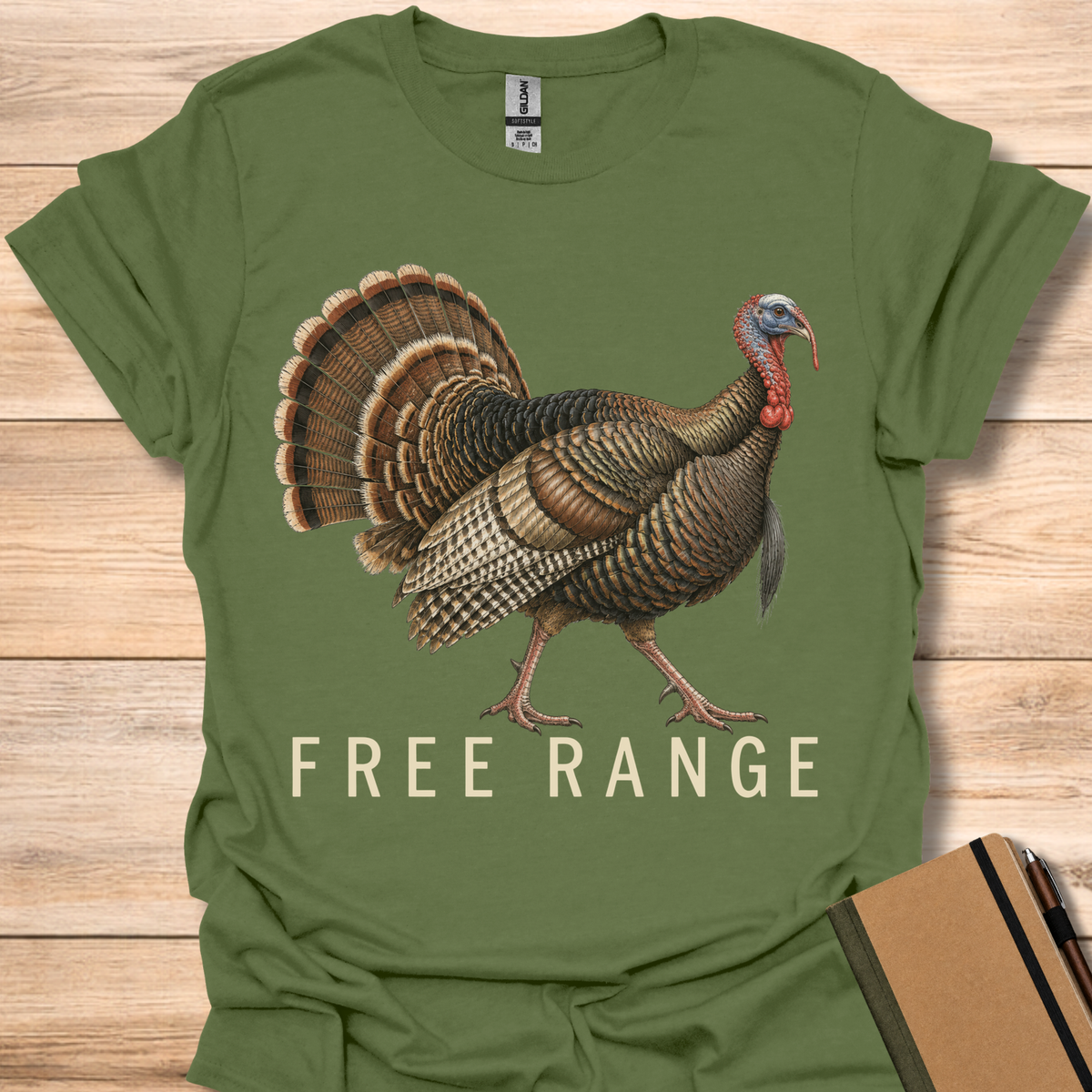 Free Range Turkey - Military Green