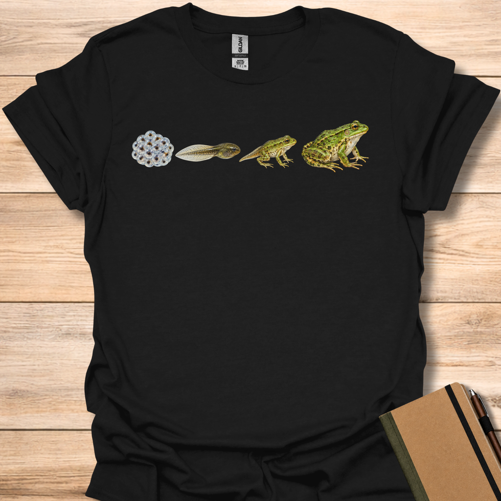 Frog Life Cycle - Black