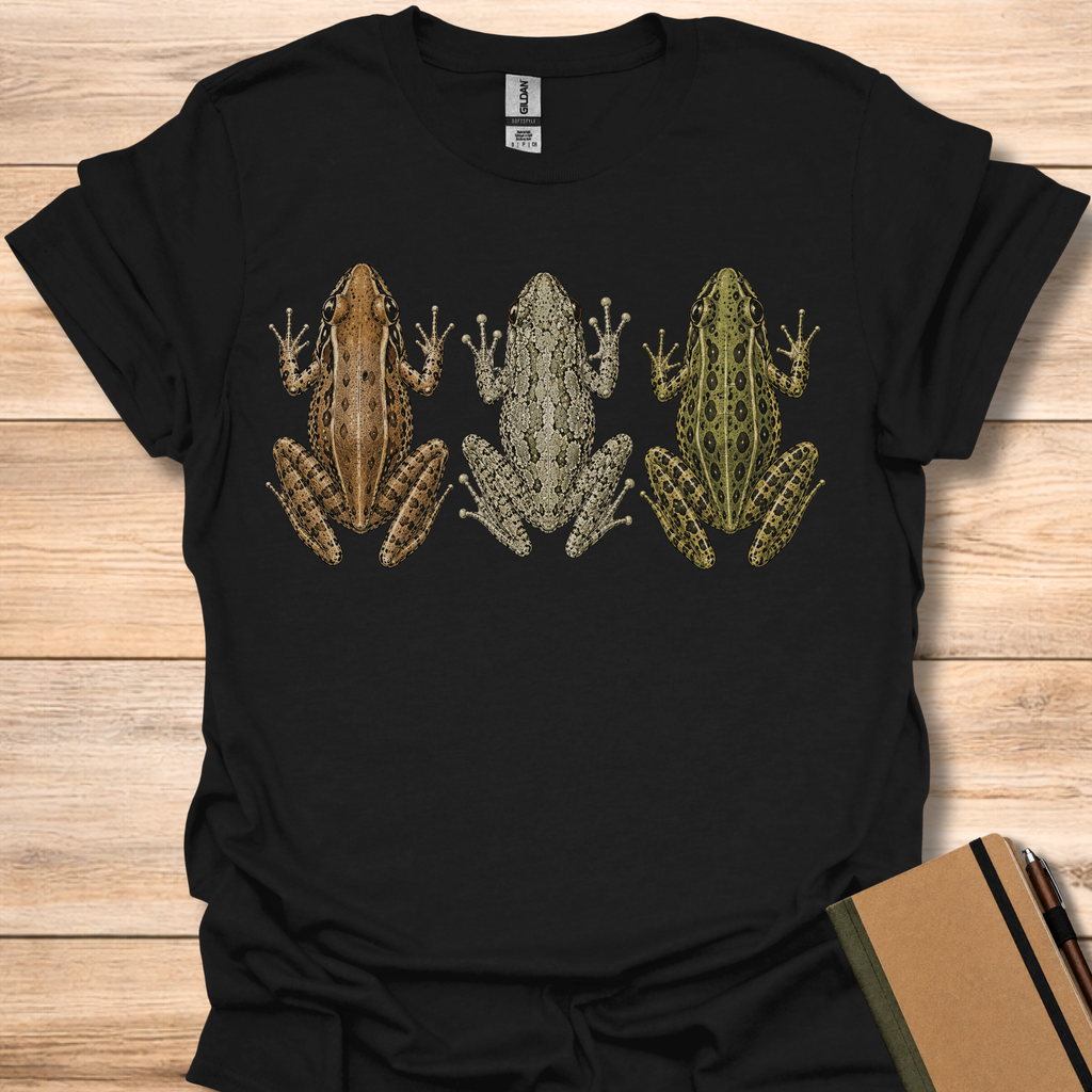 Frog Trio - Black