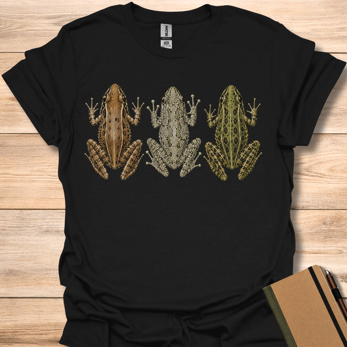 Frog Trio - Black