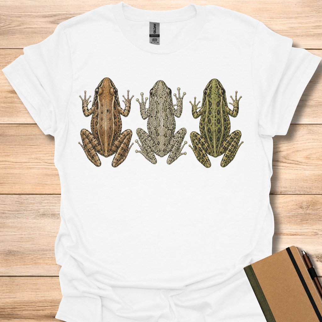 Frog Trio - White