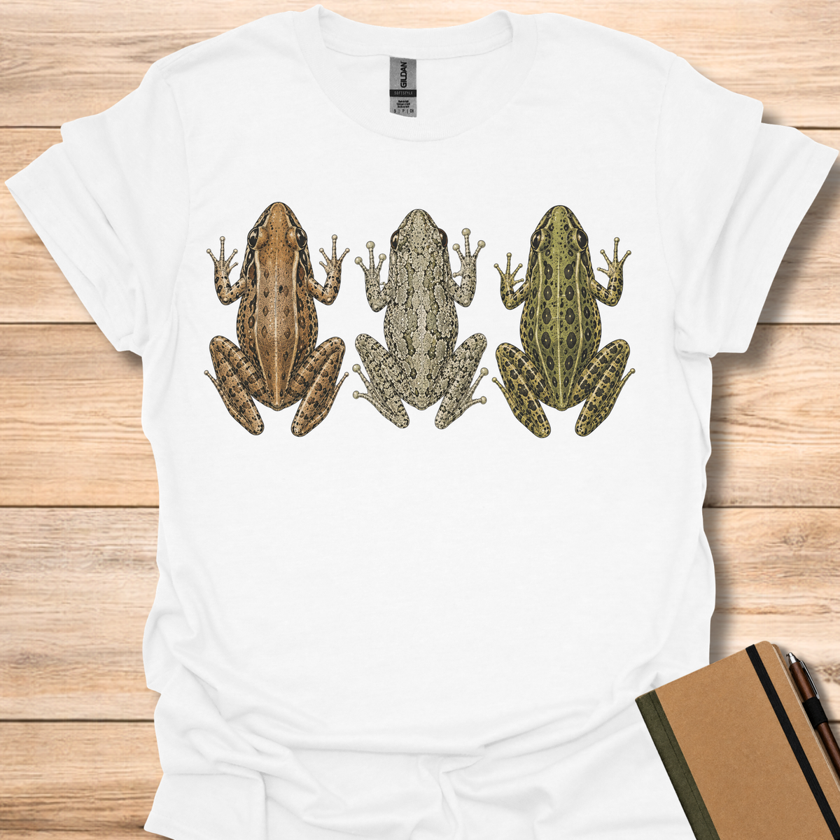 Frog Trio - White