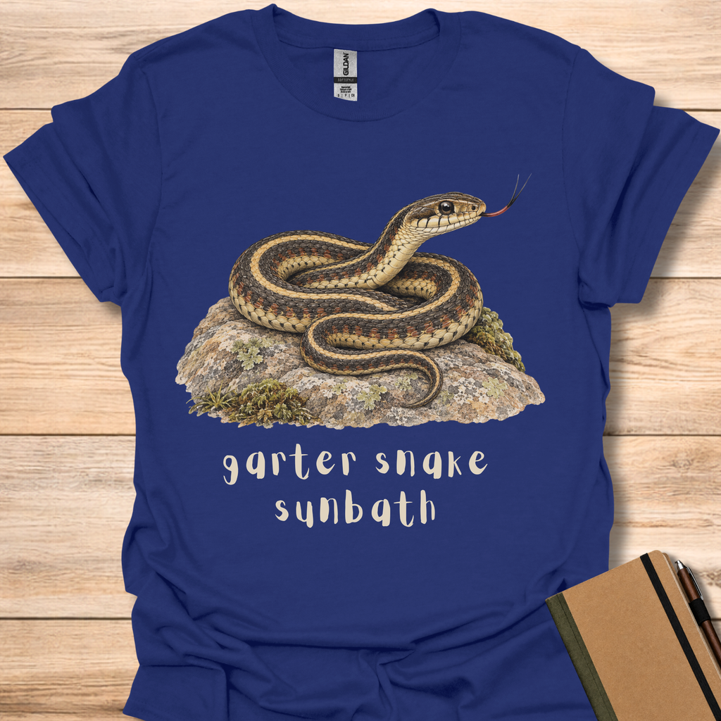 Garter Snake Sunbath - Navy