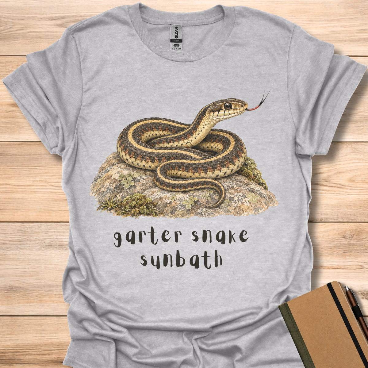 Garter Snake Sunbath - Sport Grey