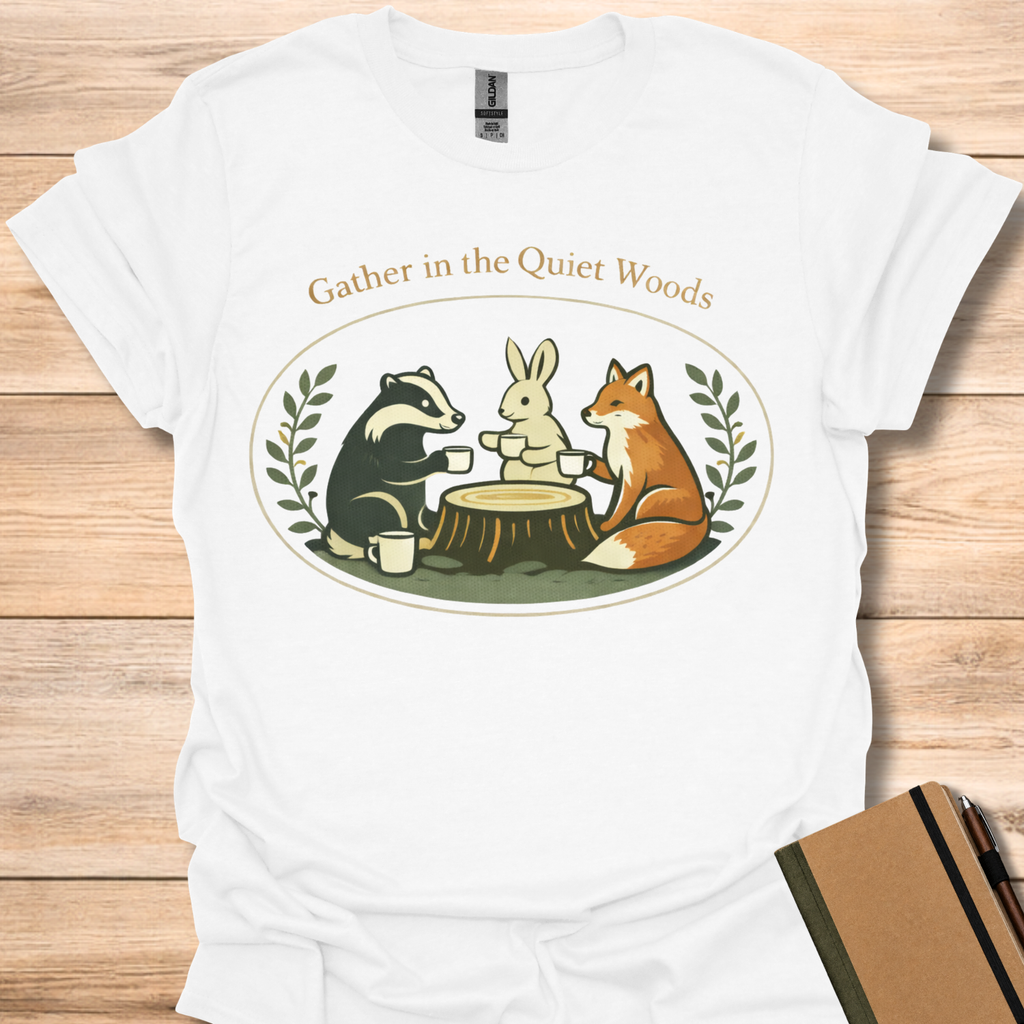 Gather In The Quiet Woods - White