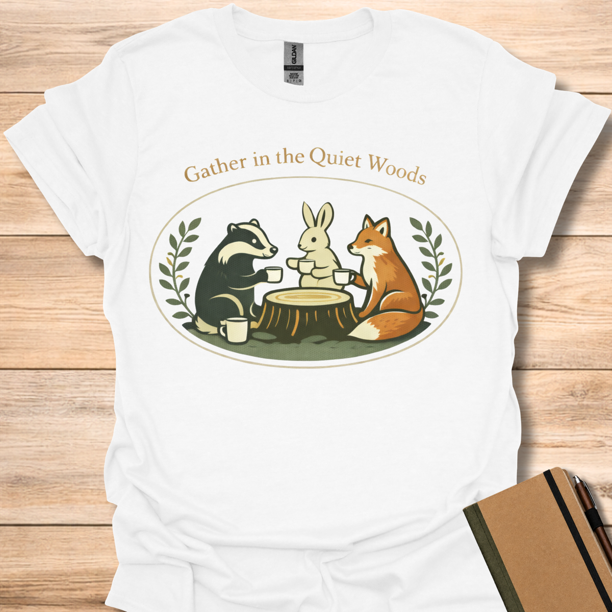 Gather In The Quiet Woods - White