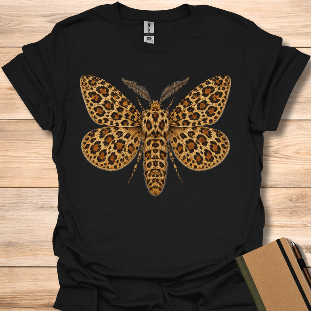 Giant Leopard Moth Leopard Print - Black