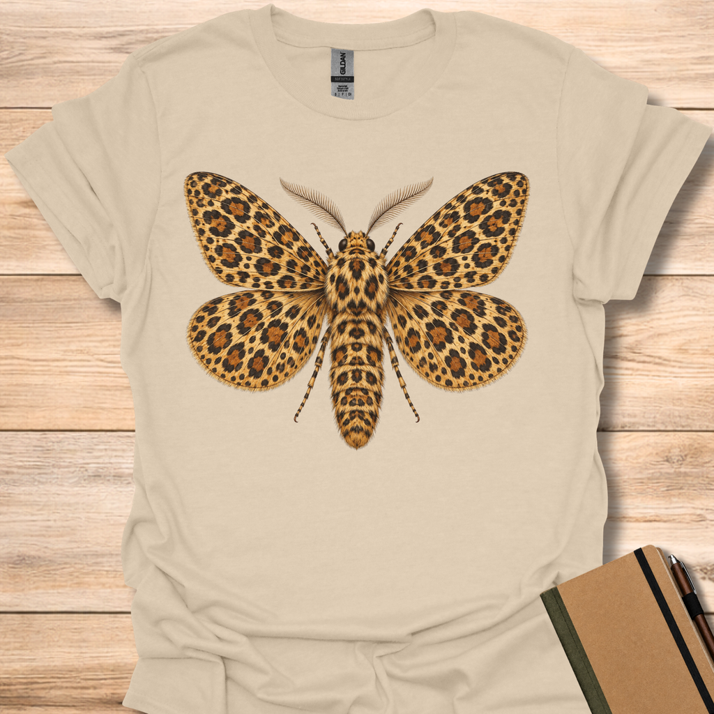Giant Leopard Moth Leopard Print - Sand