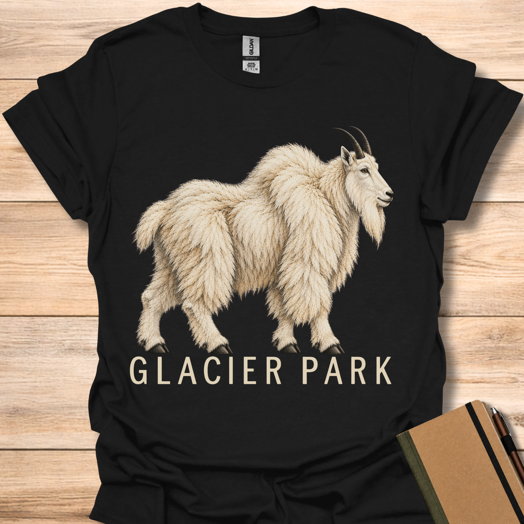 Glacier Park Mountain Goat - Black
