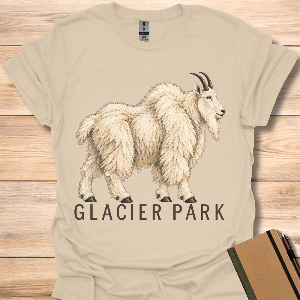 Glacier Park Mountain Goat - Sand