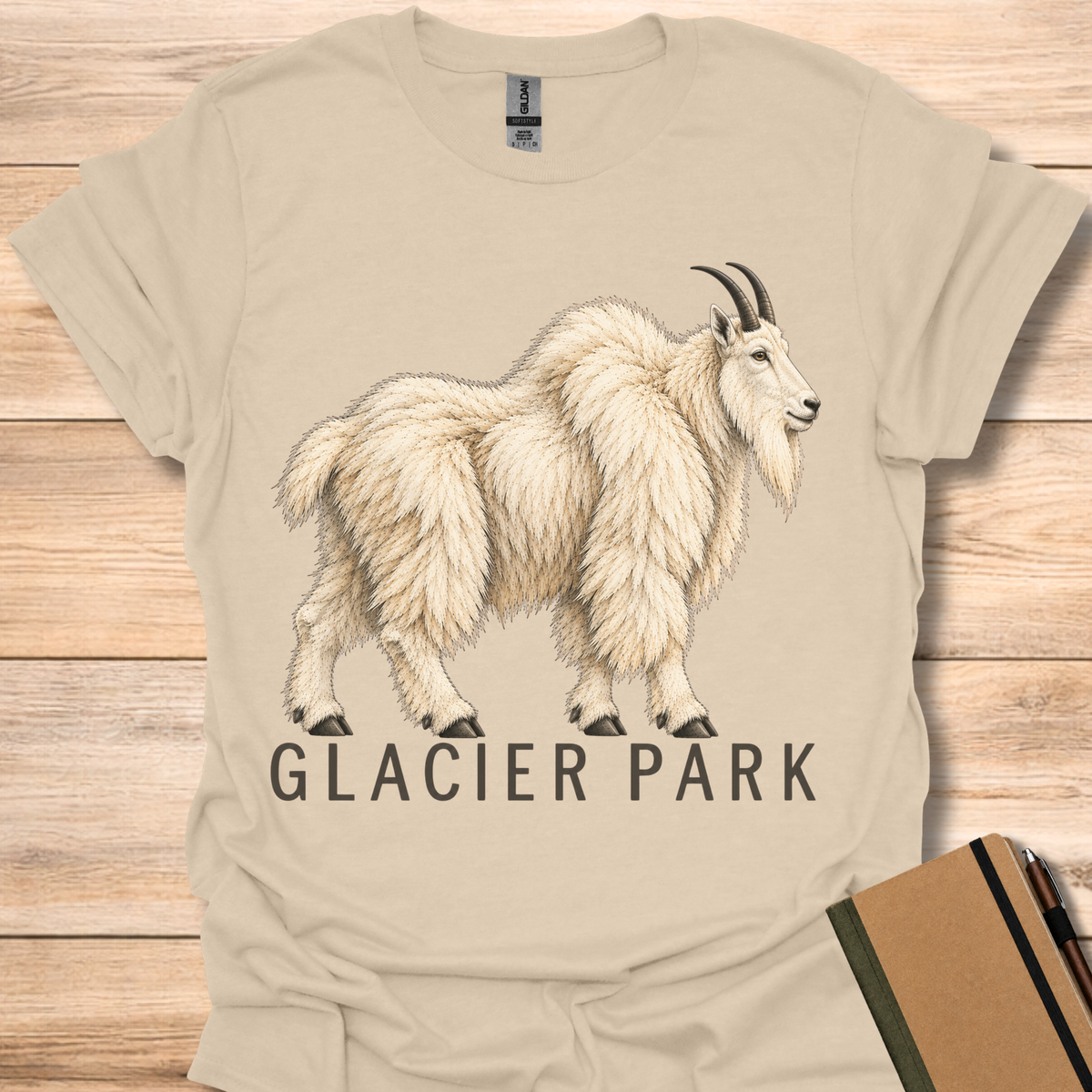 Glacier Park Mountain Goat - Sand