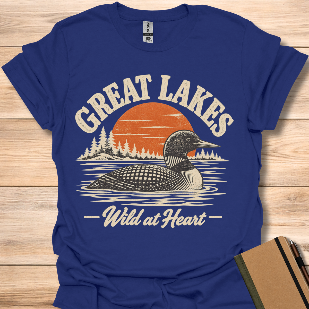 Great Lakes Wild At Heart - Navy