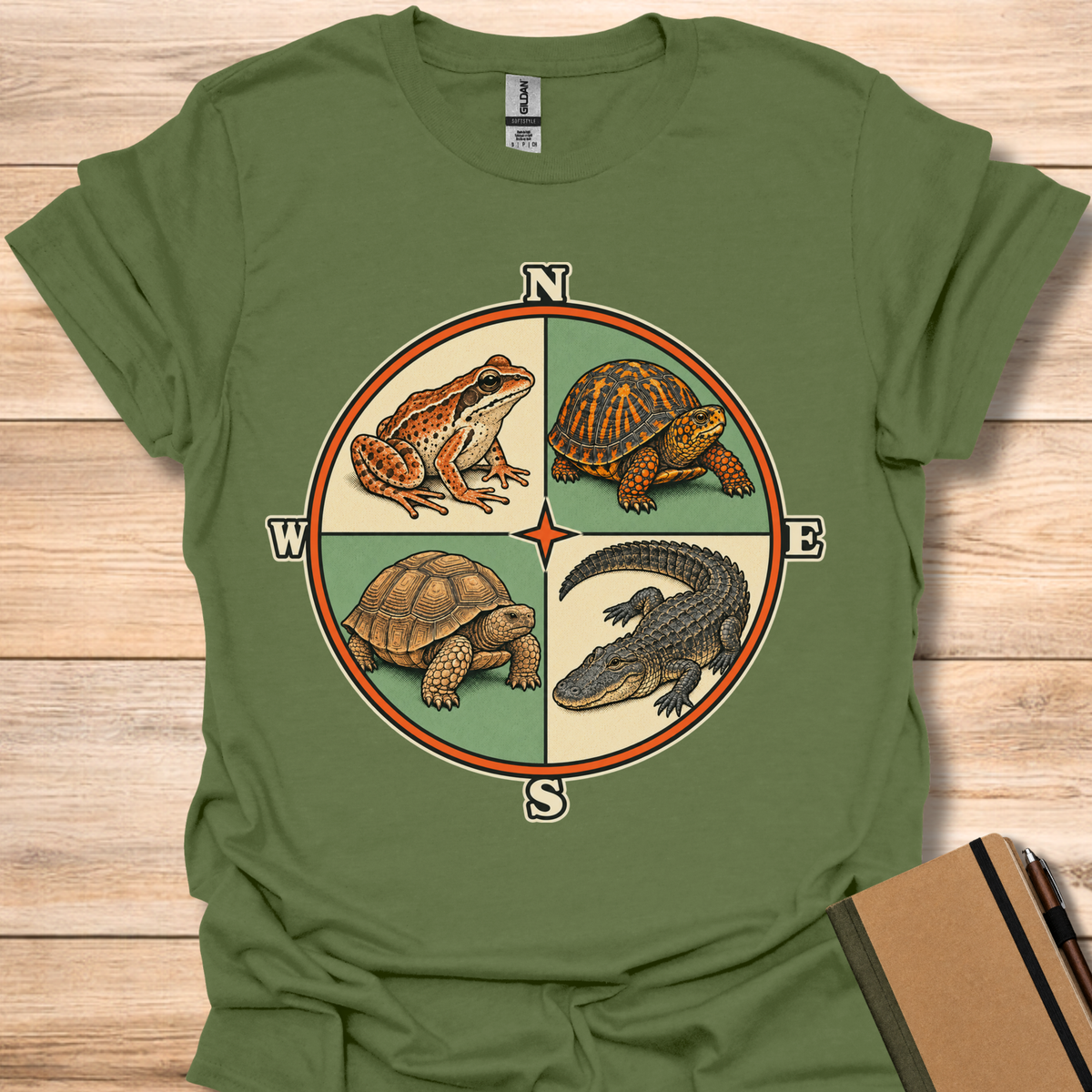Herp Compass - Military Green