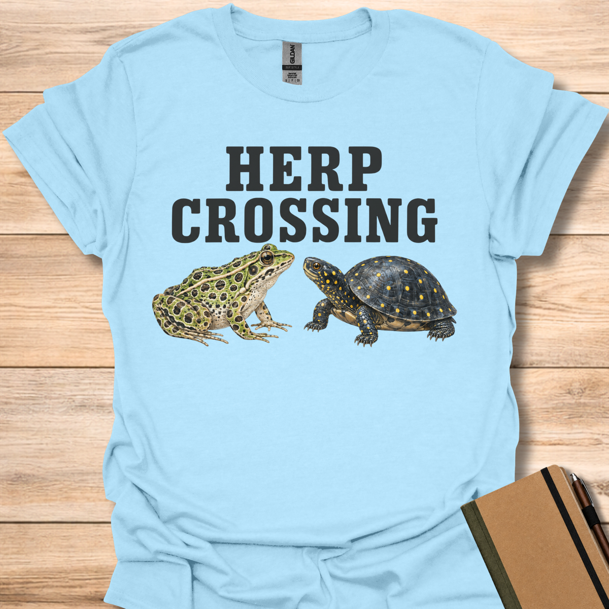 Herp Crossing - Light Blue