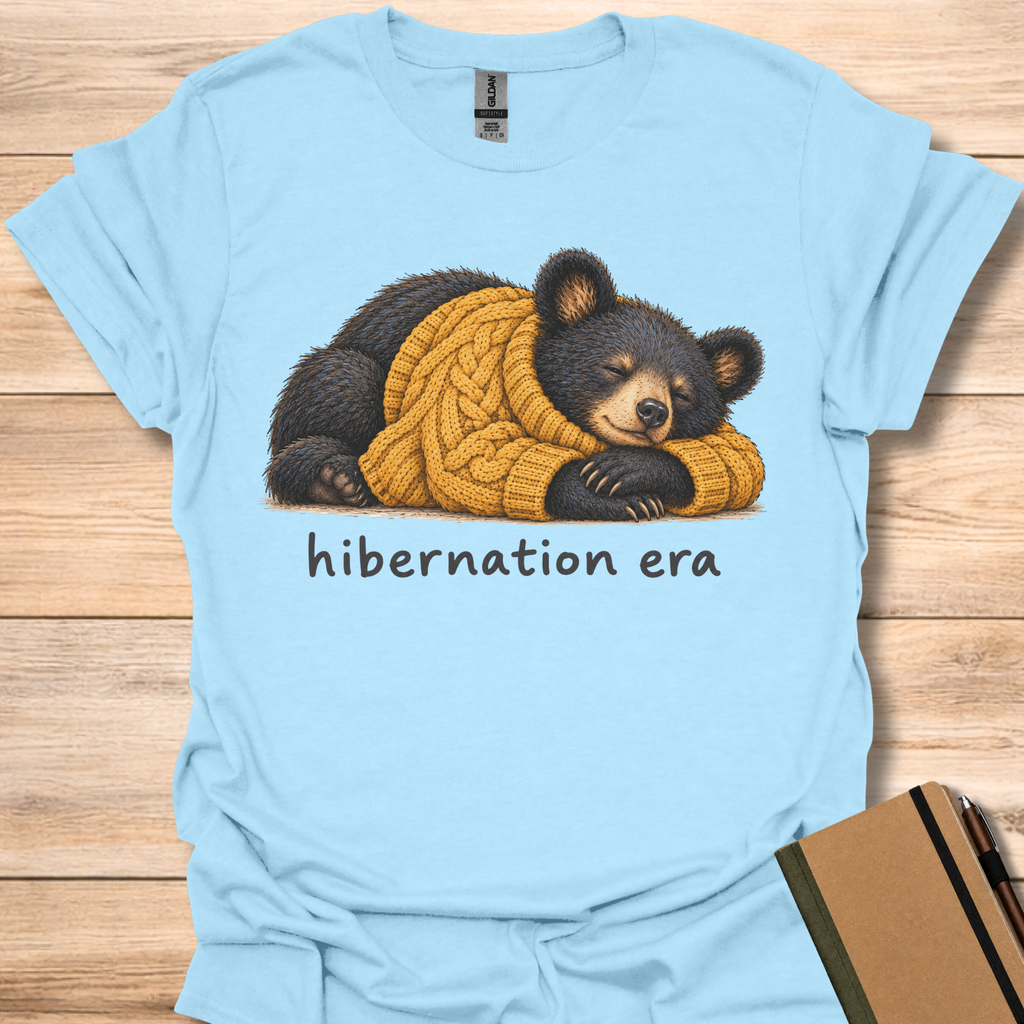 Hibernation Era Bear - Light Blue