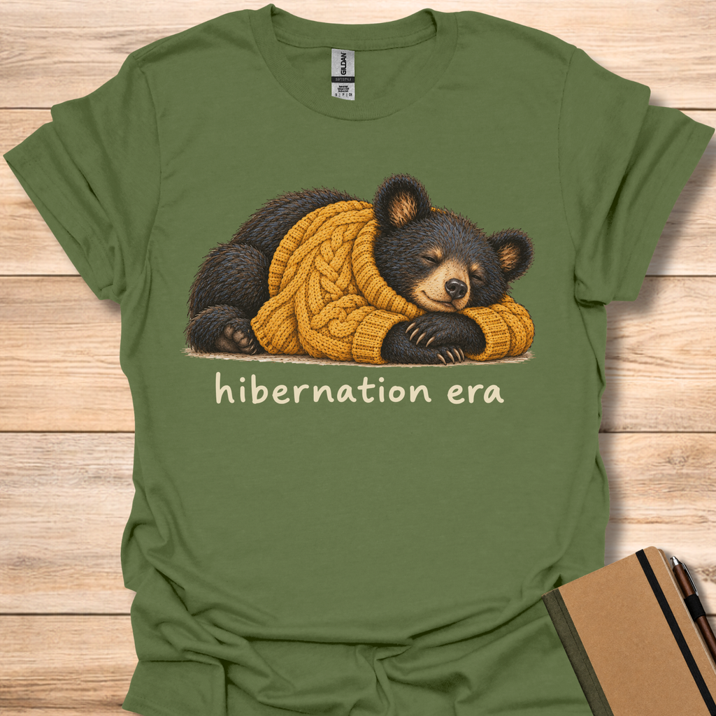Hibernation Era Bear - Military Green
