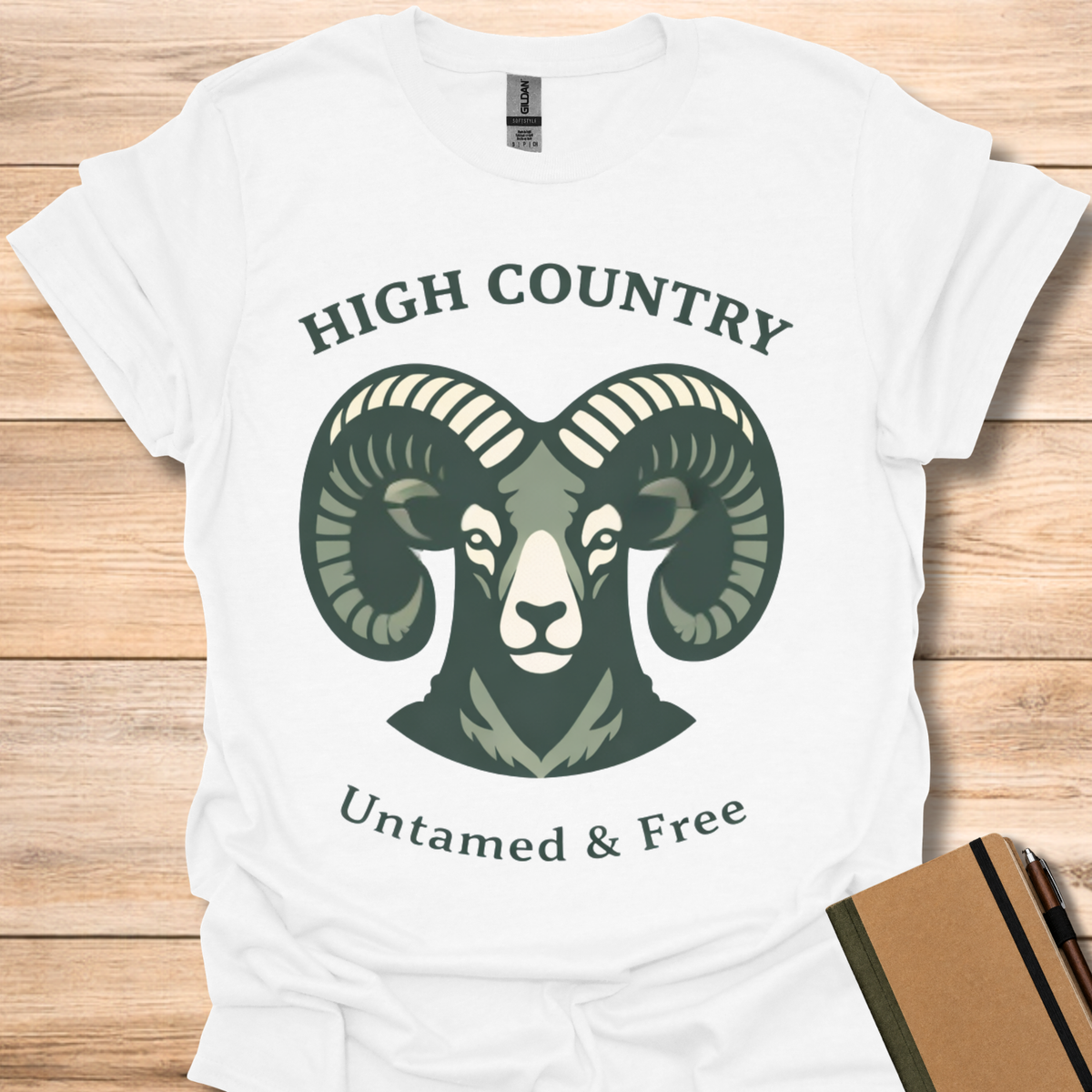 High Country Untamed & Free - White