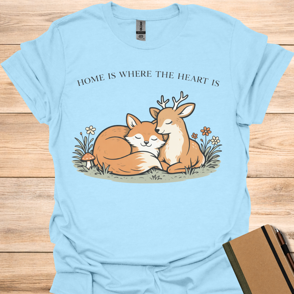 Home Is Where the Heart Is - Light Blue