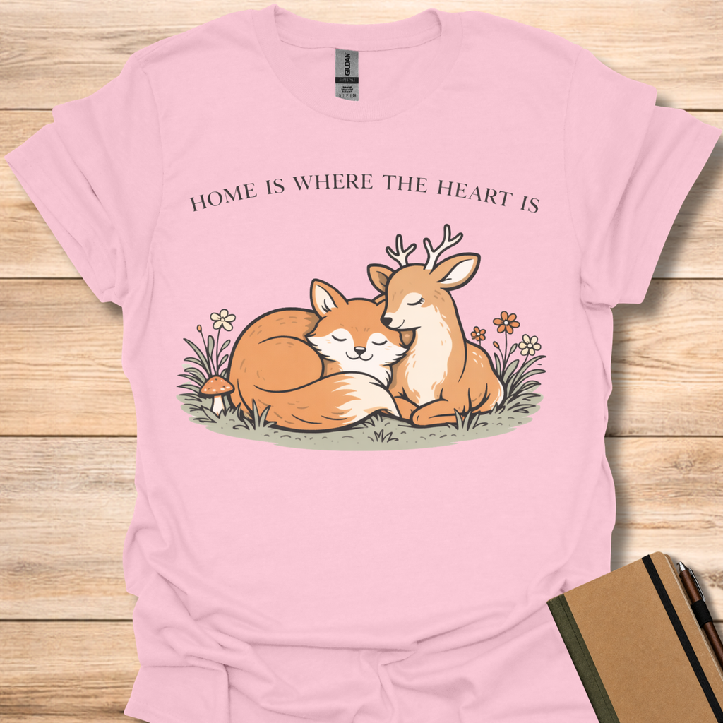 Home Is Where the Heart Is - Light Pink